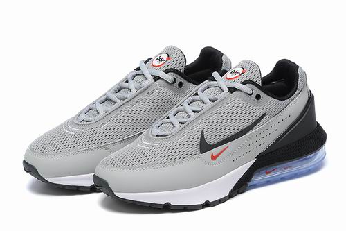 Nike Air Max Pulse Grey Black Red Men's Shoes-09